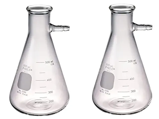 Kitassato vidraria imprescindível para laboratórios de química