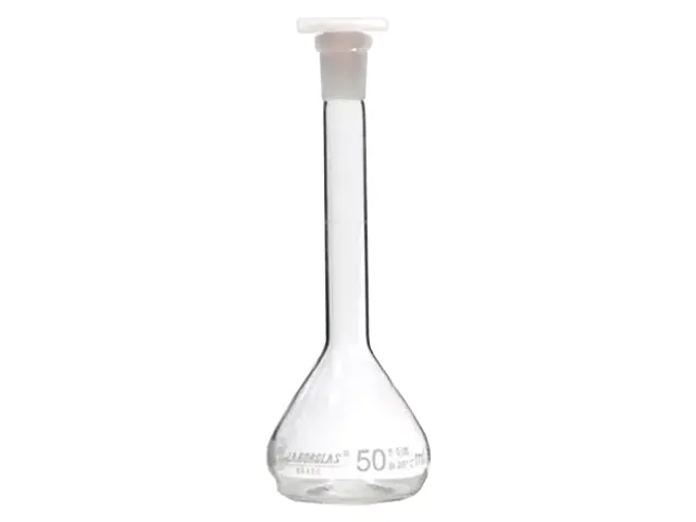 Balão Volumétrico Classe A Rolha de Polipropileno 500 ml Laborglas