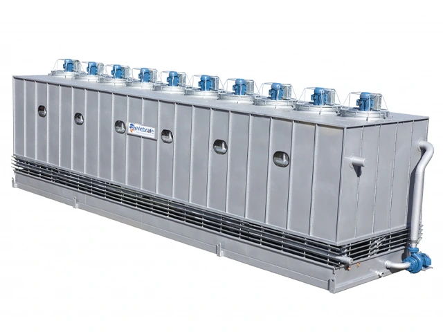 Condensador Evaporativo com Ventilador Superior CETI 60 110.000 Hz kcal/h