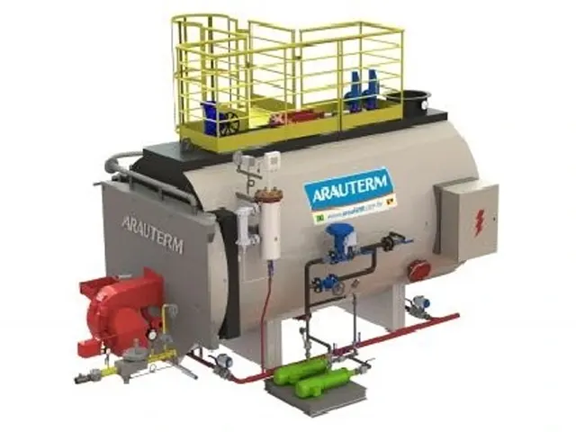 Caldeira de Vapor Saturado para Queima de Biodiesel CVS-HP 3.840.000 kcal/h