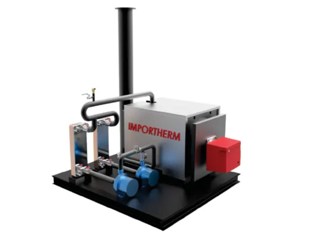 Sistema de Aquecimento de Água á Óleo Diesel Smart Heat WM 160.000 Kcal/h
