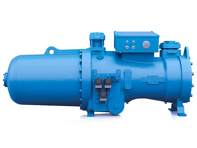 Compressor de Parafuso Semi-Hermético Compacto CX Água 230 m³/h