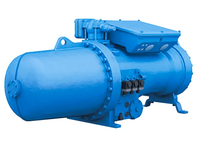 Compressor de Parafuso Semi-Hermético Compacto CX Água 468 m³/h