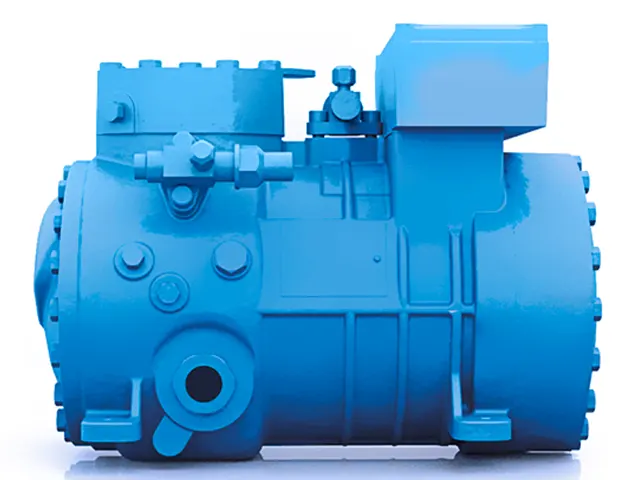 Compressor de Pistão Semi-Hermético CO₂ Subcrítico 4.9 m³/h