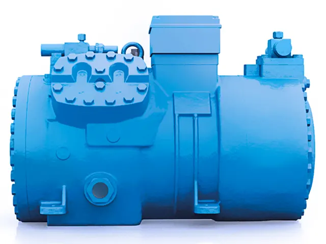 Compressor de Pistão Semi-Hermético CO₂ Transcrítico UL 25.3 m³/h