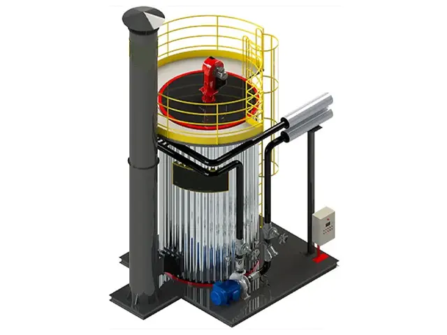 Aquecedor de Fluido Térmico Vertical ICA-AFT 800.000 Kcal/h