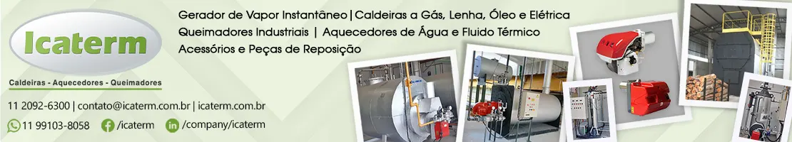 ICATERM AQUECEDORES CALDEIRAS QUEIMADORES E GERADORES DE VAPOR LTDA