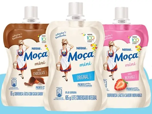 Nestlé lança Moça Mini em três sabores