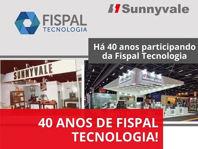 Sunnyvale: 40 anos de Fispal Tecnologia apresentando soluções de ponta para indústria alimentícia