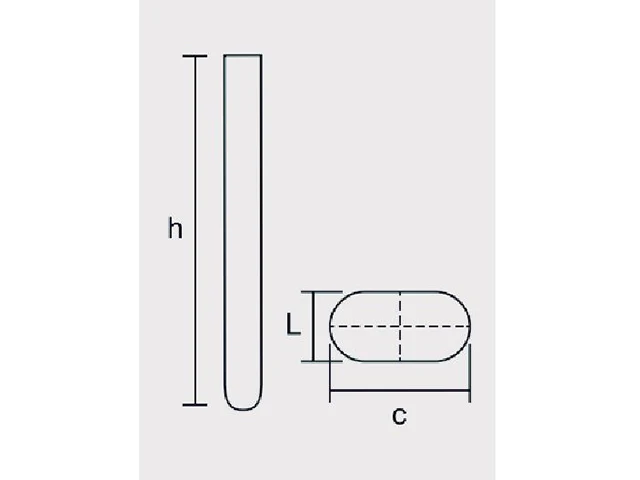 Tubo de Comparação de Corrosão Laborglas