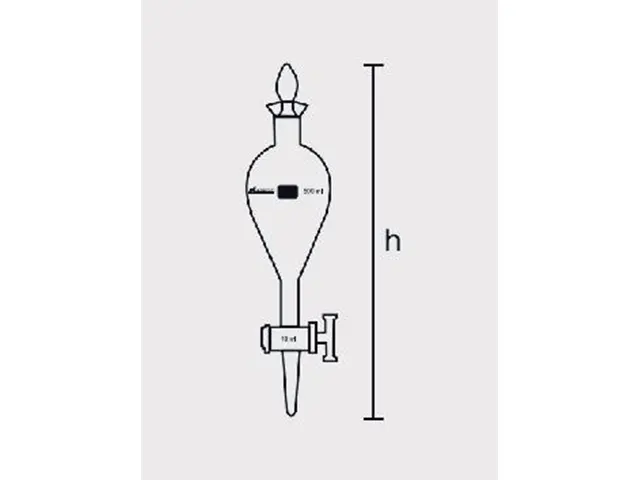 Dosador Automático Tipo Pera com Torneira Dosadora 10 ml Laborglas