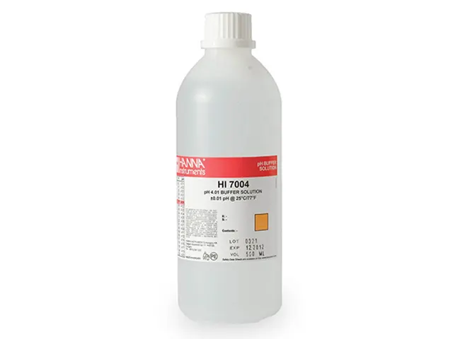 Solução de Calibração de pH 4.01 500 mL HI7004L/C