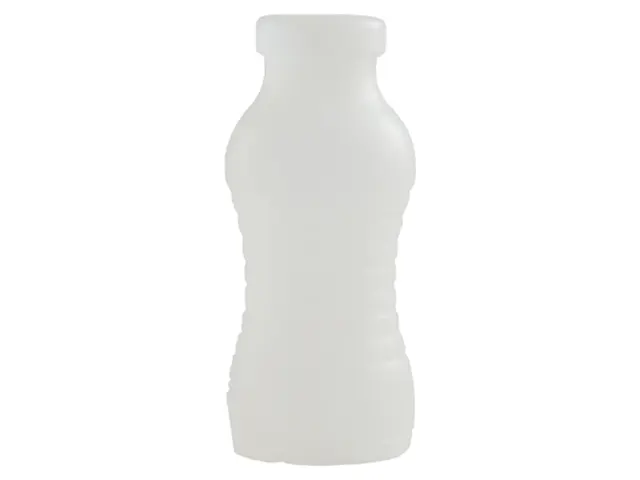 Garrafa 180g Sleeve PEAD para Iogurte e Bebida Láctea Vedada com Selo de Alumínio