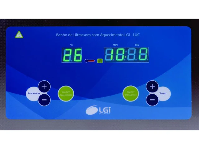 Banho de Ultrassom com Aquecimento - LGI-LUC-600 30 L LGI Scientific