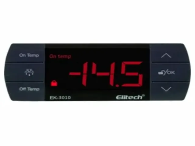 Controlador Digital Temperatura Cinza 110/220v - EK-3020