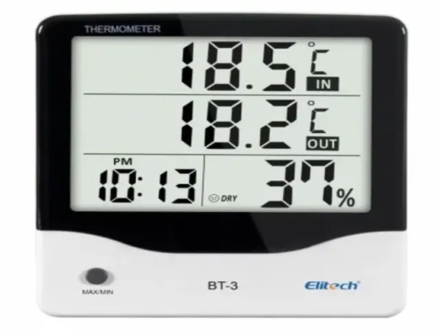 Termo Higrômetro Digital Temperatura e Umidade Max e Min ( - 50 à 70°C / 20-99%UR) - BT-3