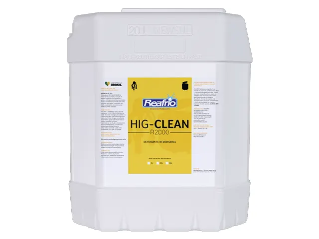 Detergente para Remoção de Resíduos Orgânicos HIG-CLEAN R2000 20L