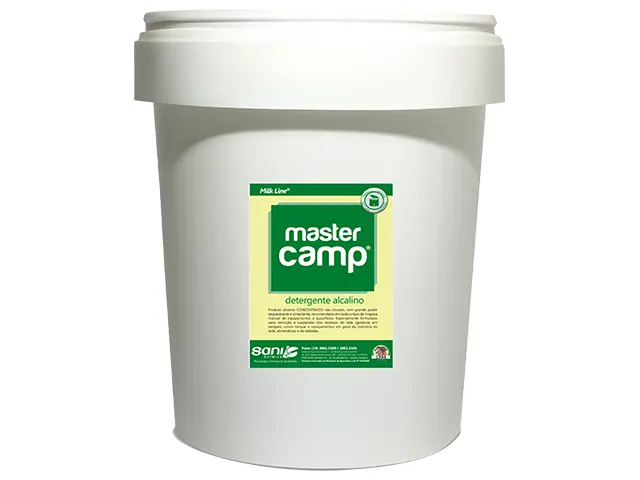 Detergente Alcalino Concentrado não Clorado Master Camp 20L