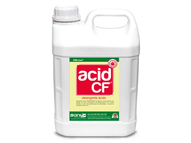 Detergente Ácido Concentrado Inorgânico Acid CF 5L