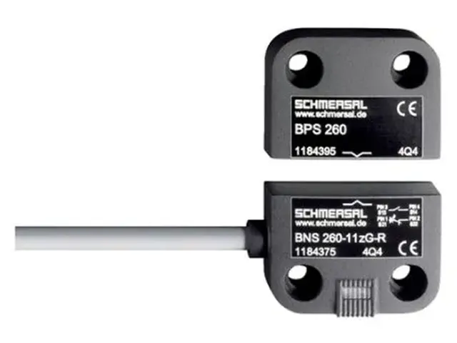 Sensor Magnético de Segurança Termoplástico Compactos IP69 BNS 260 - SCHMERSAL