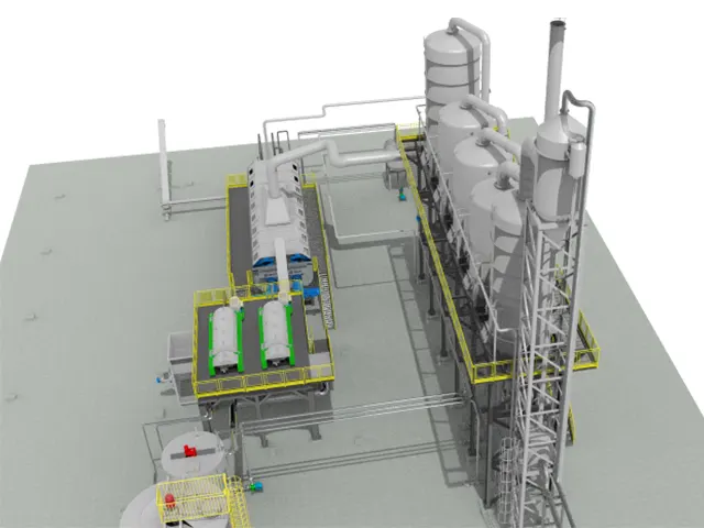 Sistema de Evaporação Usina de Etanol 70.000 L/h