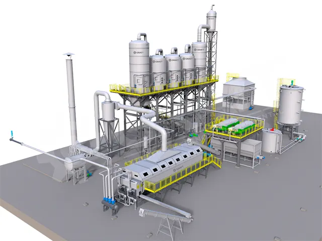 Sistema de Evaporação Usina de Etanol 50.000 L/h