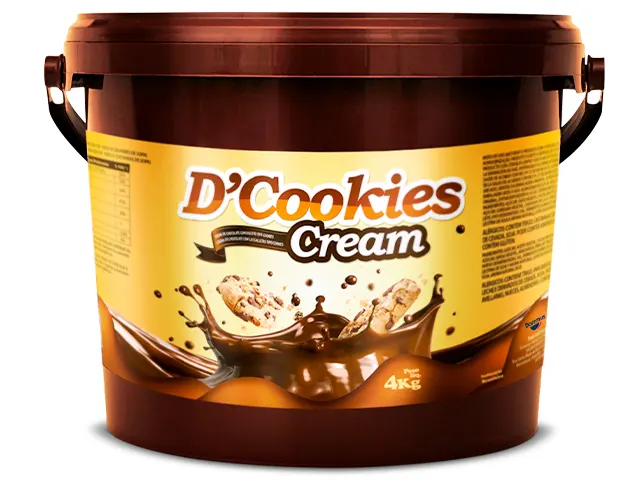 Recheio Cookies Cream Base de Gordura para Sorvetes e Gelados 16Kg