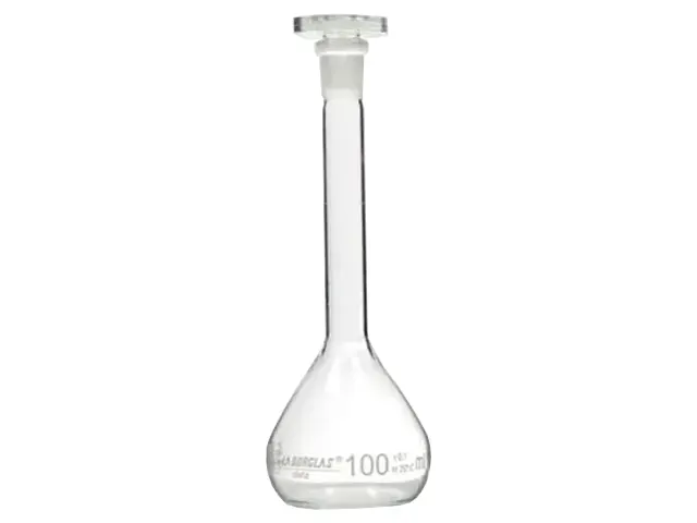 Balão Volumétrico Classe A Rolha de Vidro 25 ml Laborglas