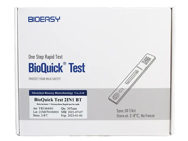 Teste Rápido Antibiótico Betalactâmicos e Tetraciclinas Bioquick 2In1 Bt