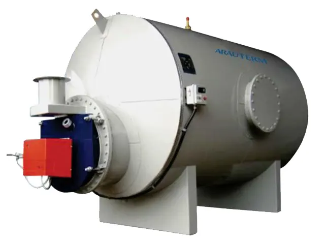 Gerador de Água Quente Pressurizada Horizontal a Gás Natural GAQ-HP 6.000L