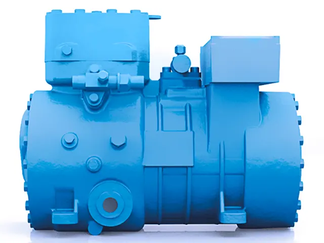Compressor de Pistão Semi-Hermético CO₂ Subcrítico UL 8 m³/h