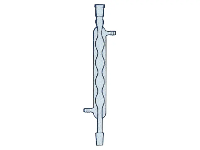 Condensador Bola Allihn 2 Juntas Esmerilhadas Macho e Fêmea Intercambiáveis 650 mm DiogoLab