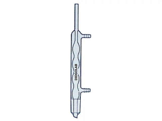 Condensador para Soxhlet Junta Esmerilhada Intercambiável 460 mm DiogoLab