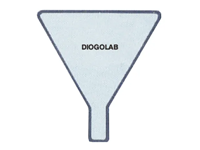 Funil para Pó 100 mm DiogoLab