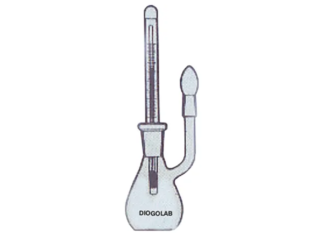 Picnômetro com Entrada para Termômetro Calibrado Junta Padrão 250 ml DiogoLab