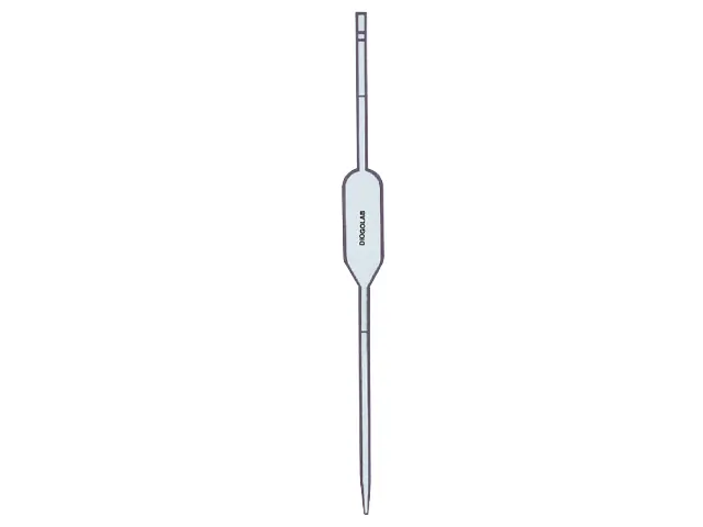 Pipeta Volumétrica 2 Traços 1 ml DiogoLab