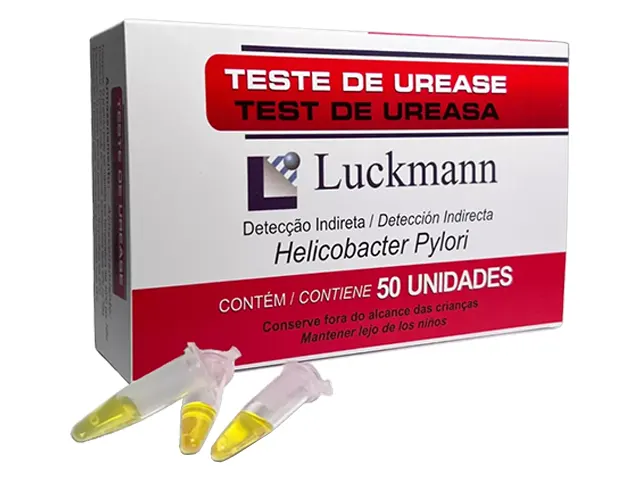 Teste de Urease Luckmann 50un