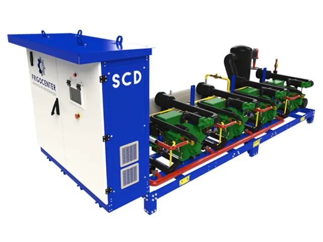 Skid Multicompressor Industrial SCD 35.582 kcal/h