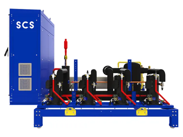 Skid Multicompressor Industrial Alta Temperatura SCS