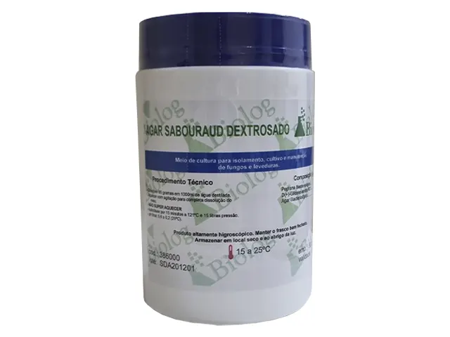 Agar Sabouraud Dextrosado 4% BIOLOG 250g