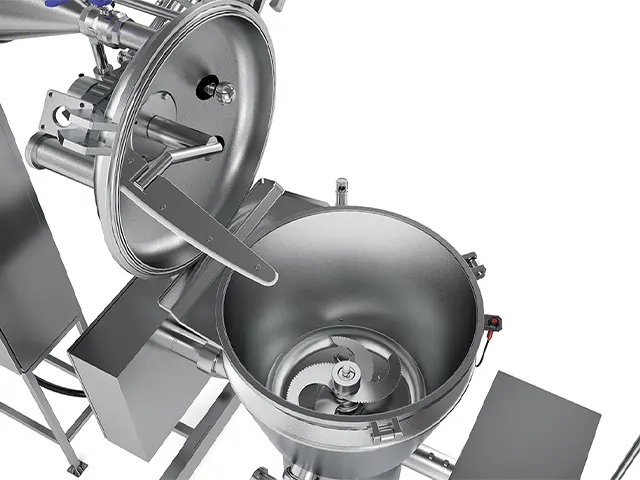 Máquina para Processamento de Requeijão Cremoso Cutter Mixer GUM/SK 130 Litros