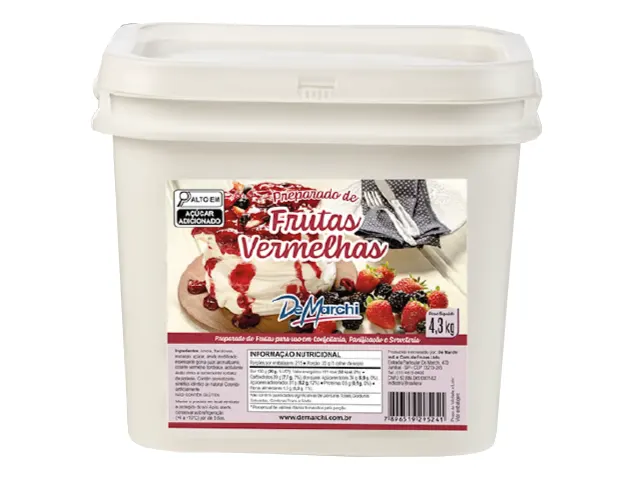 Preparado de Frutas Vermelhas 4,3 Kg