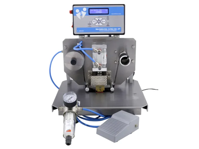 Datador Hot-Stamping Eletropneumático para Produtos Alimentícios