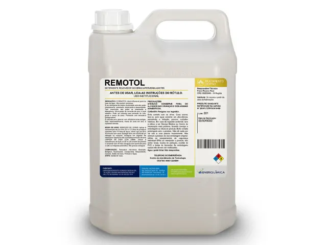 Detergente Removedor de Ceras Impermeabilizantes para Pisos REMOTOL 250ml