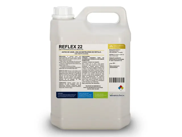 Cera Impermeabilizante Auto Brilho para Piso UHS REFLEX 22 250ml