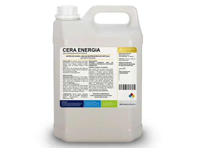 Cera Impermeabilizante Auto Brilho para Piso CERA ENERGIA 250ml