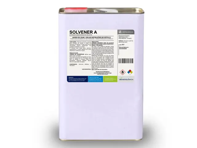 Detergente Desengraxante Solvente SOLVENER A 1L