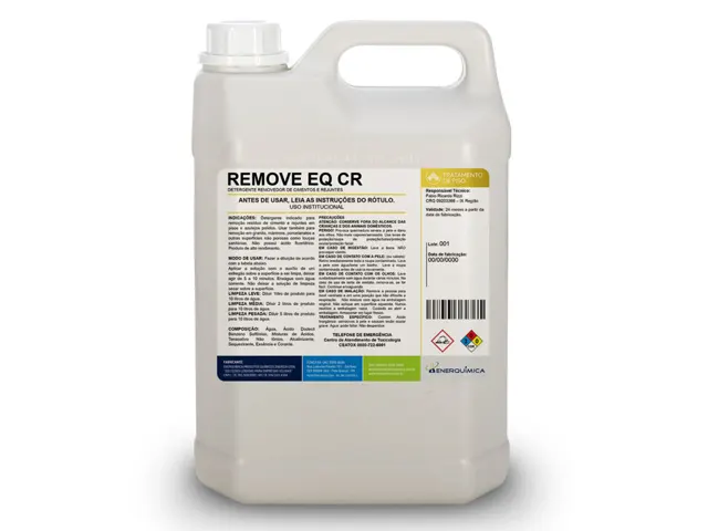 Detergente Removedor de Cimentos e Rejuntes REMOVE EQ CR 55L