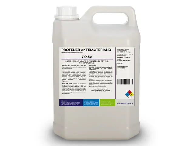 Sabonete Espuma Antibacteriano PROTENER ANTIBACTERIANO FOAM 5L