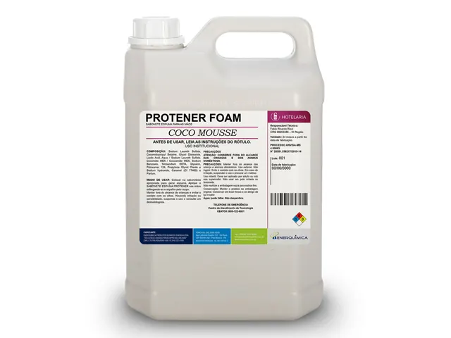 Sabonete Espumado Perfumado PROTENER FOAM COCO MOUSSE 5L